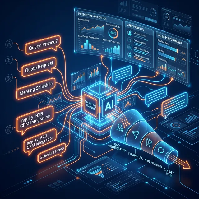 Desarrollo de chatbots cognitivos para empresas y software lead scoring predictivo